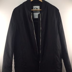 Chapter Long Bomber Jacket Size L